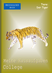 Hausaufgabenheft: Tiere - Der Tiger