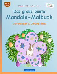 Mandala-Malbuch - Osterhasen & Osterblüten - Band 1