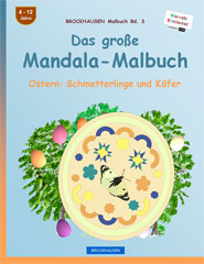 Mandala-Malbuch - Schmetterlinge und Käfer - Band 3