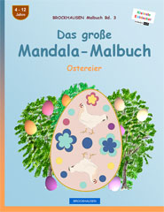 Mandala-Malbuch - Ostereier - Band 3