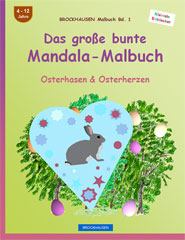 Mandala-Malbuch - Osterhasen & Osterherzen - Band 1