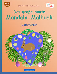 Mandala-Malbuch - Osterherzen - Band 1