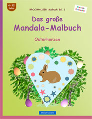 Mandala-Malbuch - Osterherzen - Band 2