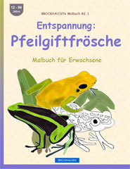 Malbuch Pfeilgiftfrosch Entspannung