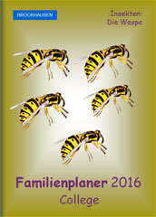 Familienplaner 2016 - Die Wespe