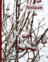 Notizbuch - Schneebeeren
