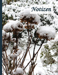 Notizbuch - Schneehortensie